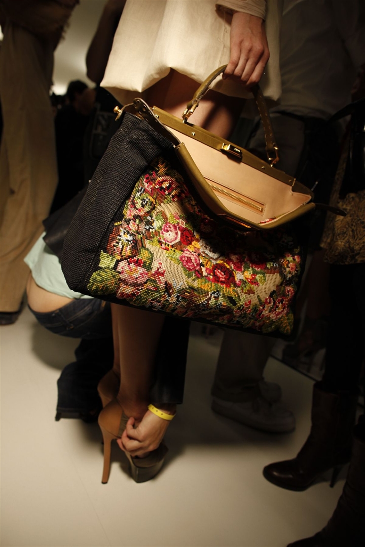 Fendi 2010 İlkbahar/Yaz Detay