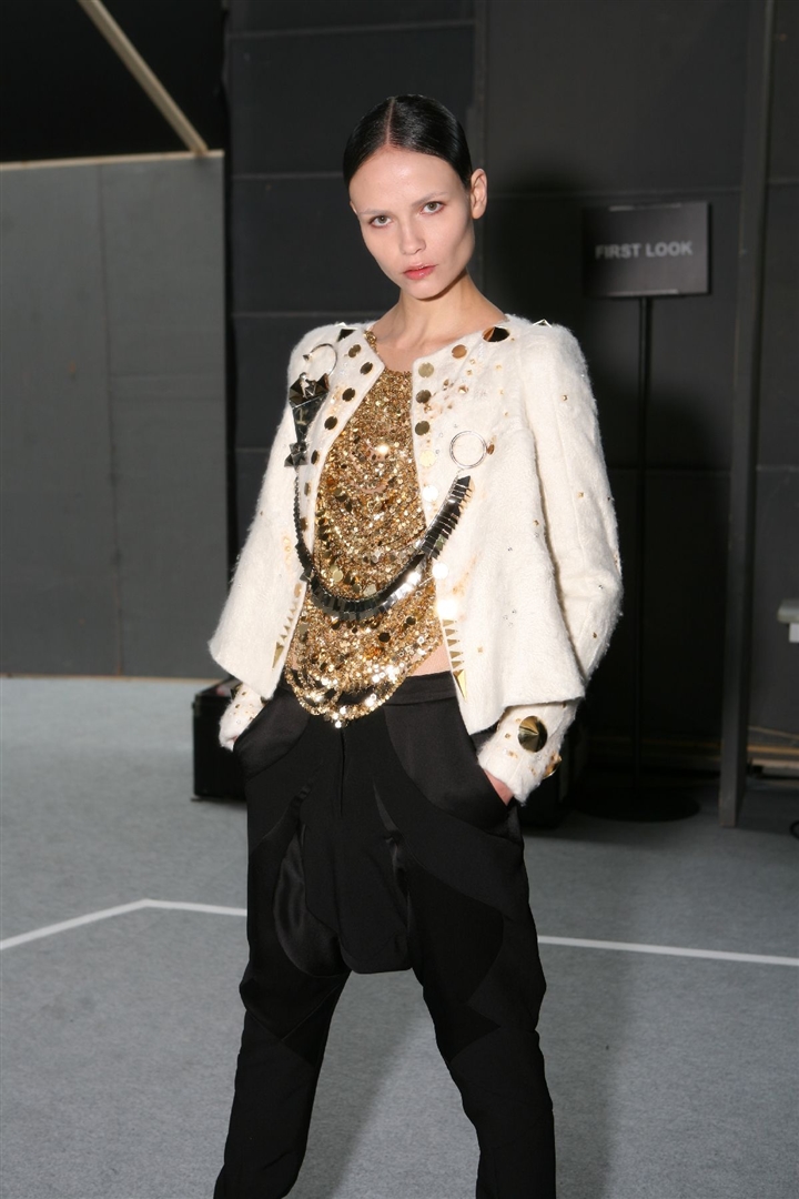 Givenchy 2009 Sonbahar/Kış Couture Çekim Arkası