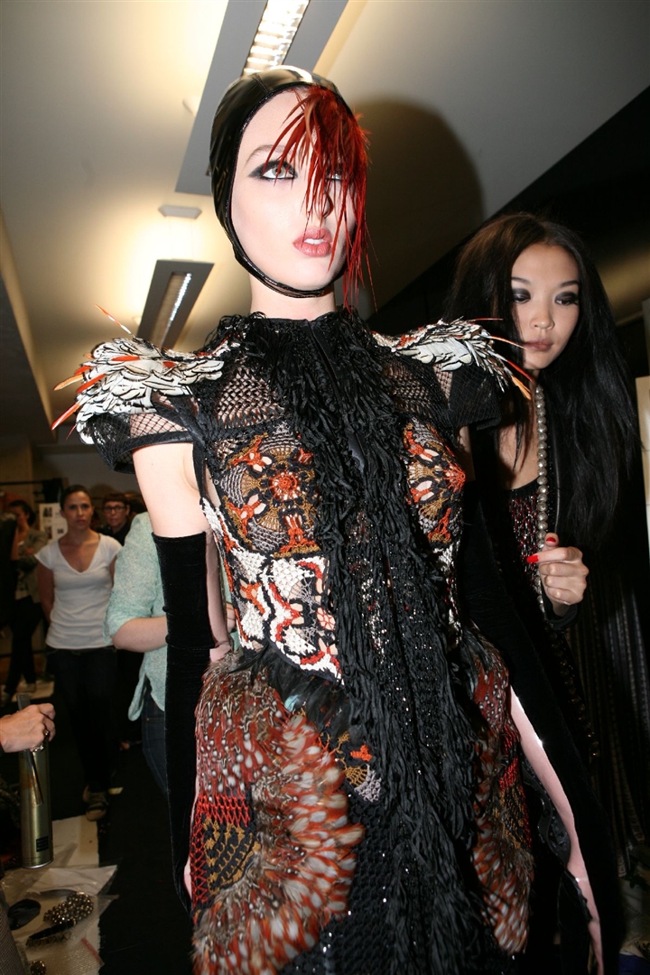 Jean Paul Gaultier 2009 Sonbahar/Kış Couture Çekim Arkası