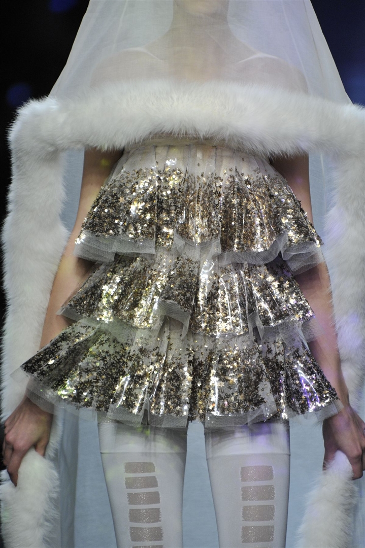 Jean Paul Gaultier 2009 Sonbahar/Kış Couture Detay