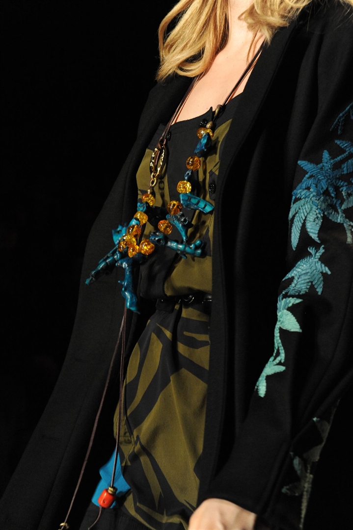 Diane von Furstenberg 2009-2010 Sonbahar/Kış Detay