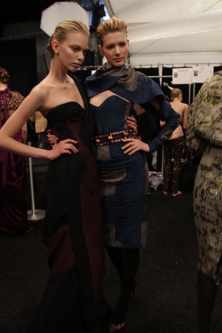 Carolina Herrera 2009-2010 Sonbahar/Kış Çekim Arkası