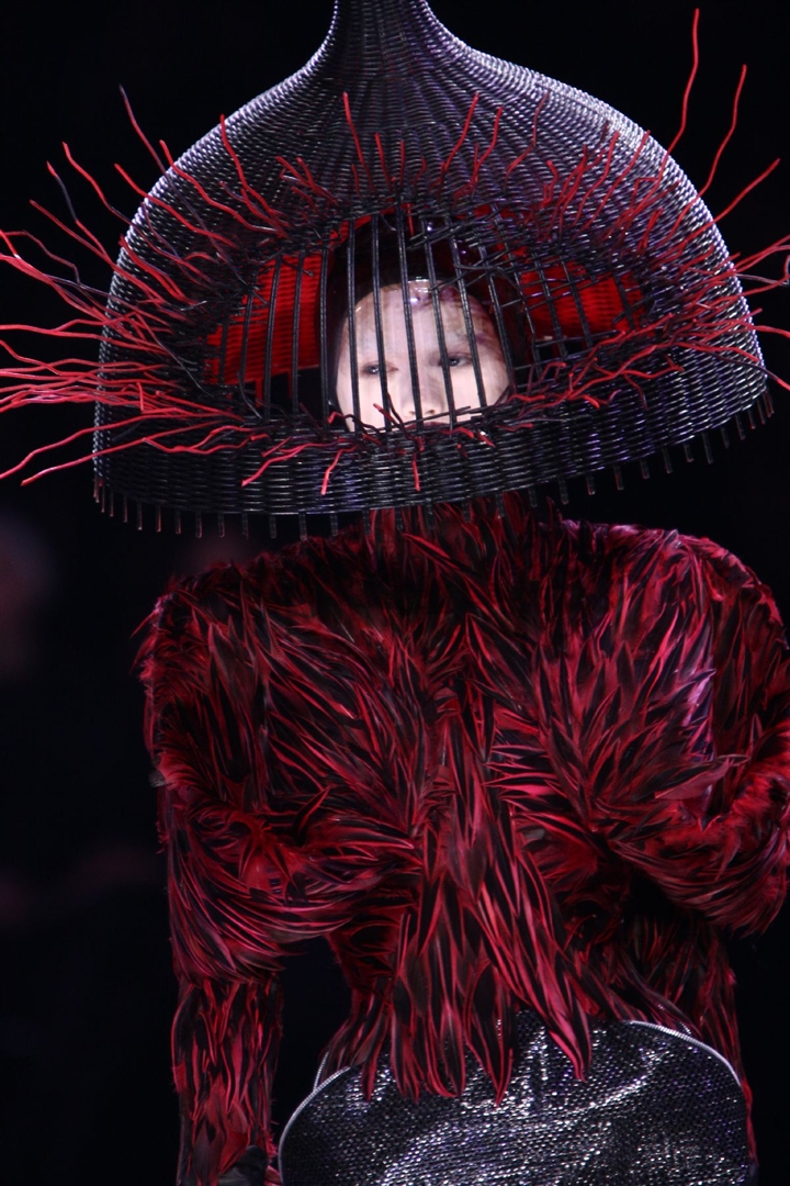 Alexander McQueen 2009-2010 Sonbahar/Kış Detay