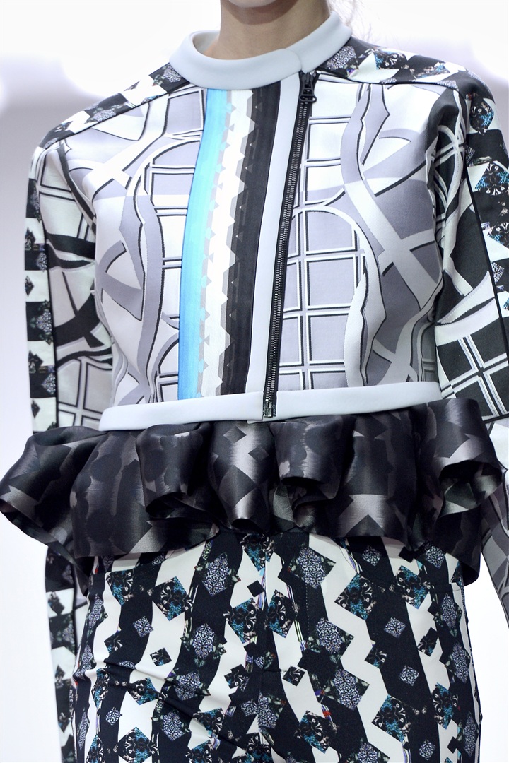 Peter Pilotto 2013 İlkbahar/Yaz Detay