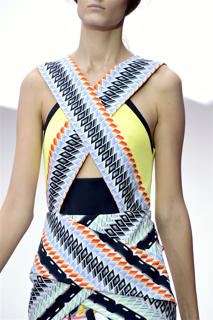 Peter Pilotto 2013 İlkbahar/Yaz Detay