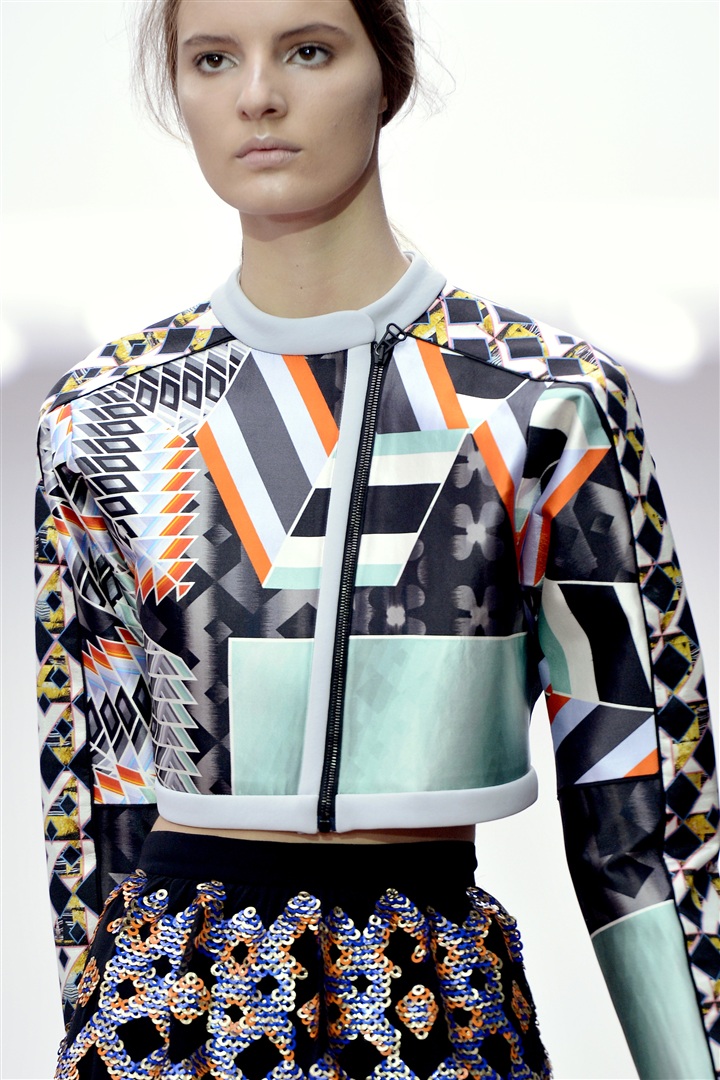 Peter Pilotto 2013 İlkbahar/Yaz Detay