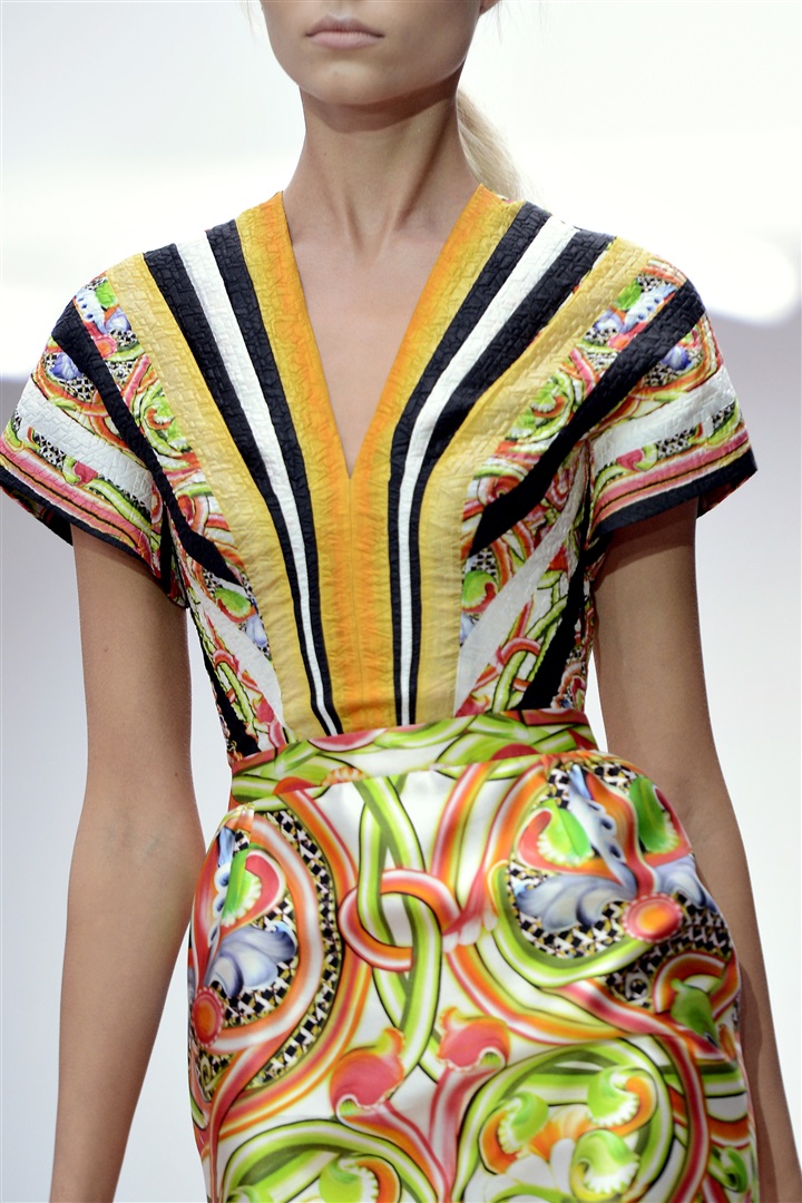 Peter Pilotto 2013 İlkbahar/Yaz Detay