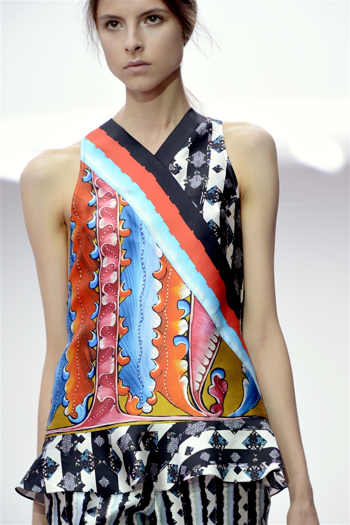 Peter Pilotto 2013 İlkbahar/Yaz Detay