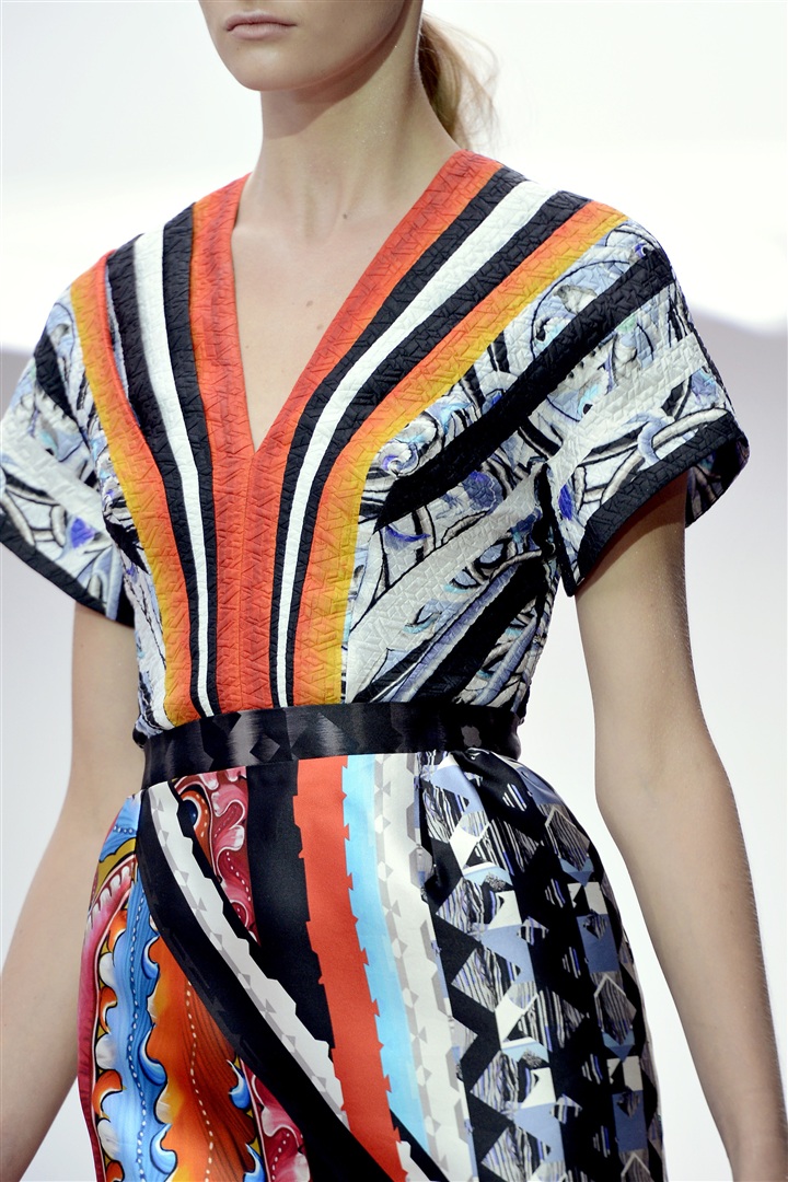 Peter Pilotto 2013 İlkbahar/Yaz Detay