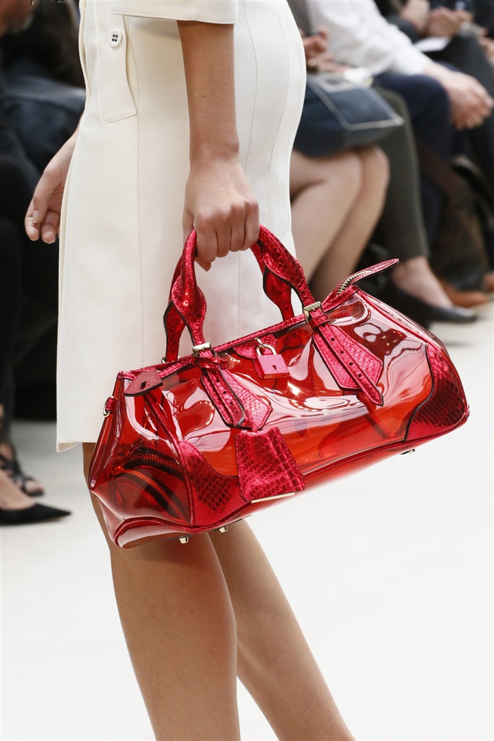 Burberry Prorsum 2013 İlkbahar/Yaz Detay