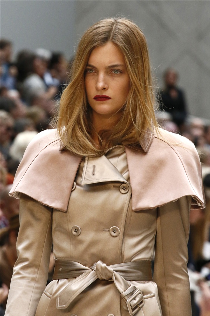 Burberry Prorsum 2013 İlkbahar/Yaz Detay