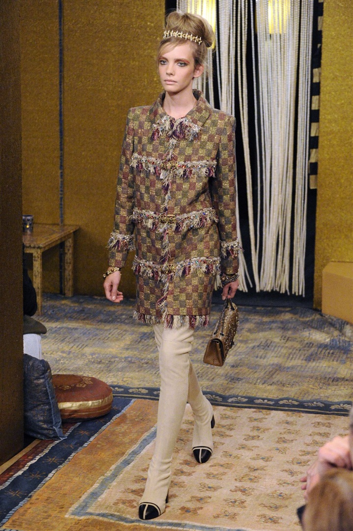 Chanel 2011 Pre-Fall Koleksiyonu, Bizans'ın zengin mirasından ilham alıyor.