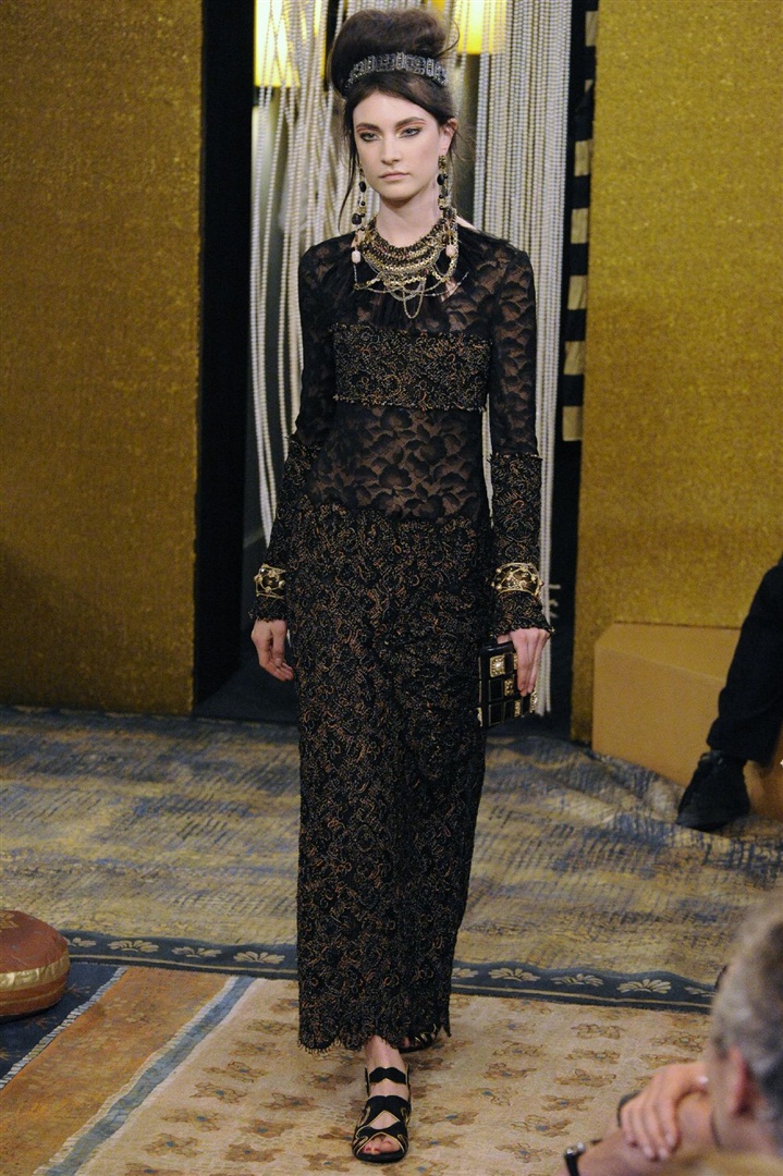 Chanel 2011 Pre-Fall Koleksiyonu, Bizans'ın zengin mirasından ilham alıyor.