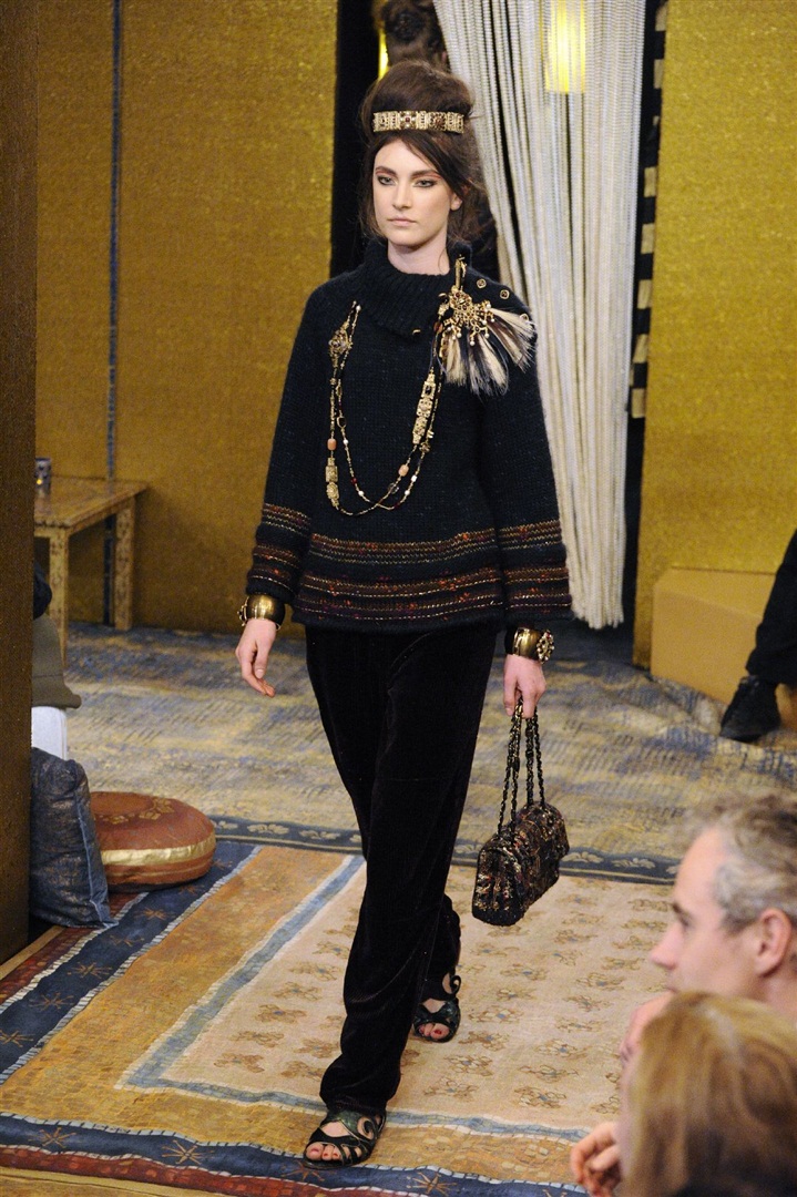 Chanel 2011 Pre-Fall Koleksiyonu, Bizans'ın zengin mirasından ilham alıyor.