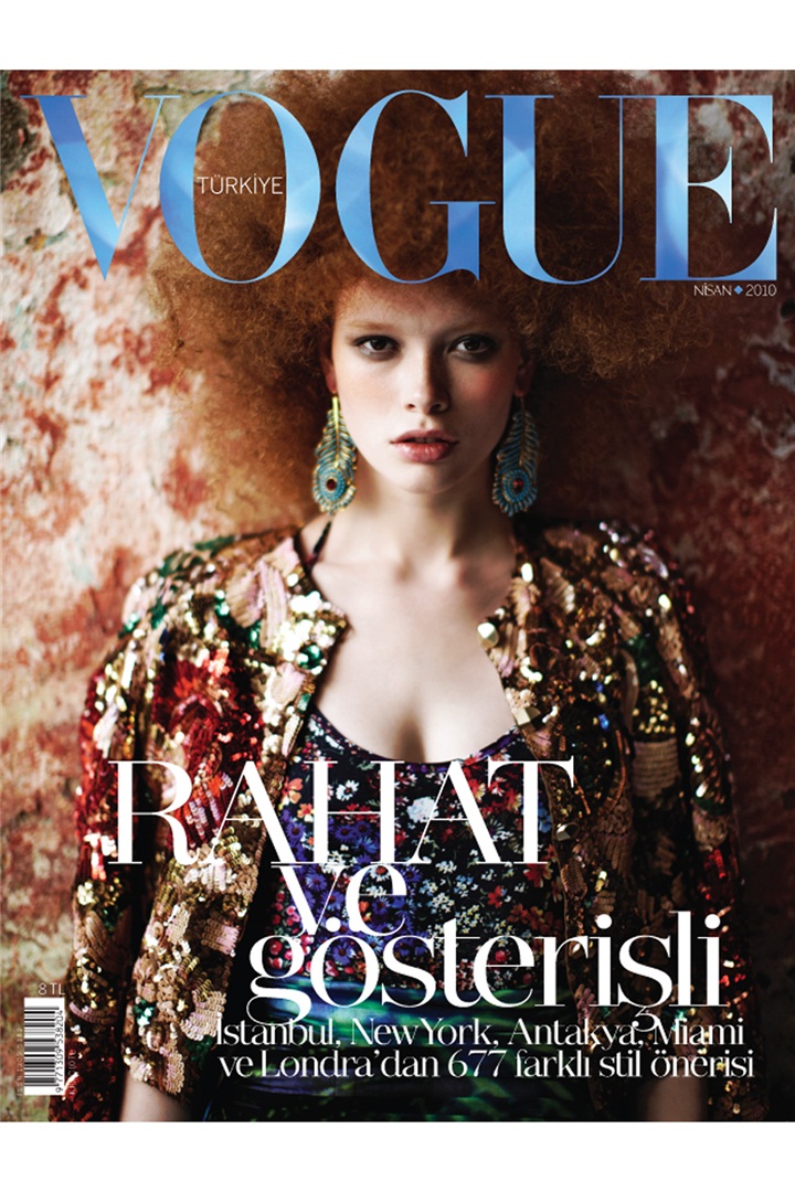 Vogue Türkiye'nin Nisan sayısında neler vardı, kısaca göz gezdiriyoruz.