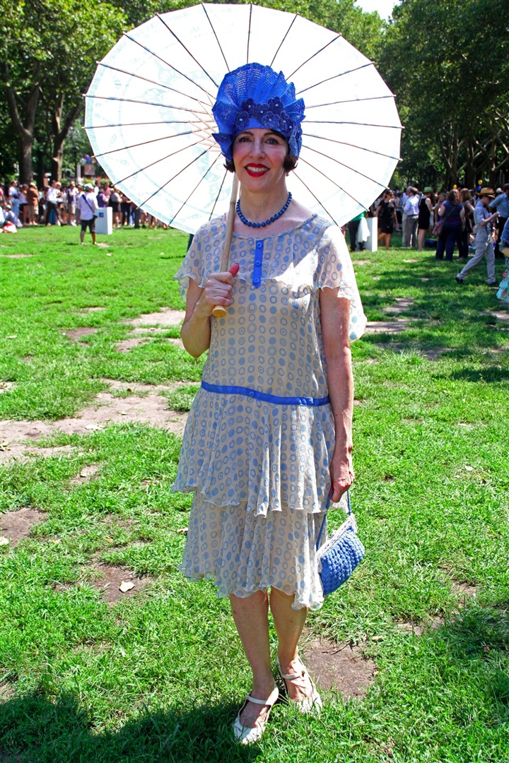 New York'taki bu partide 1920'li yılların müzikleri, dansları ve modası dile geldi.