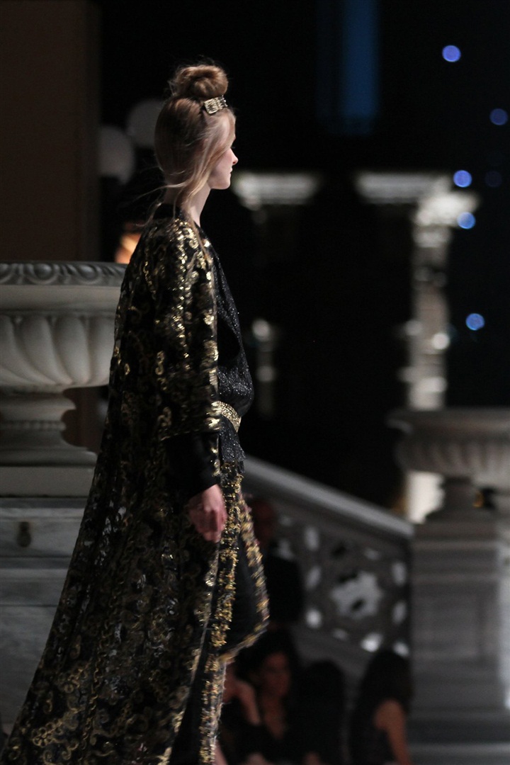 Chanel 2011 Pre-Fall Koleksiyonu Paris-Byzance, Çırağan Sarayı'nda sunuldu.