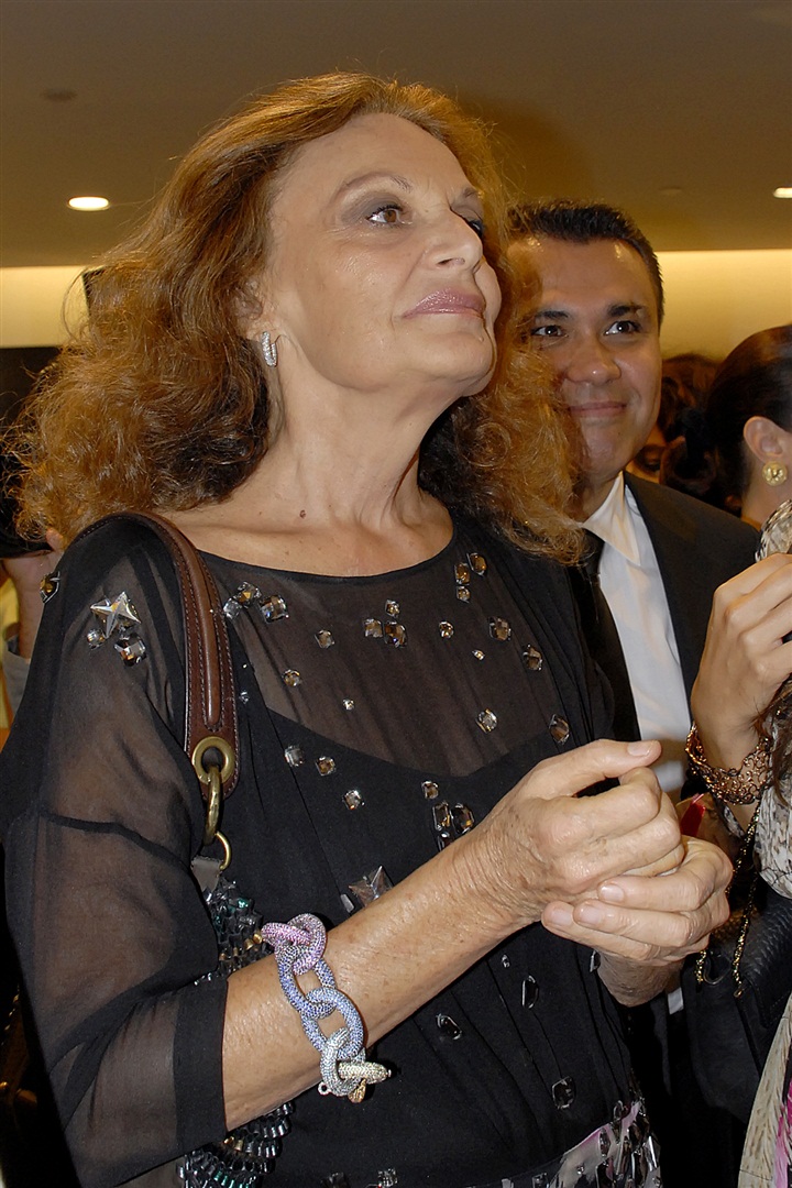 Diane von Furstenberg Nişantaşı'ndaki monobrand mağaza açıışı için İstanbul'daydı.