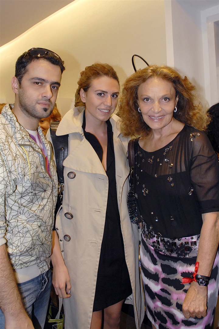 Diane von Furstenberg Nişantaşı'ndaki monobrand mağaza açıışı için İstanbul'daydı.