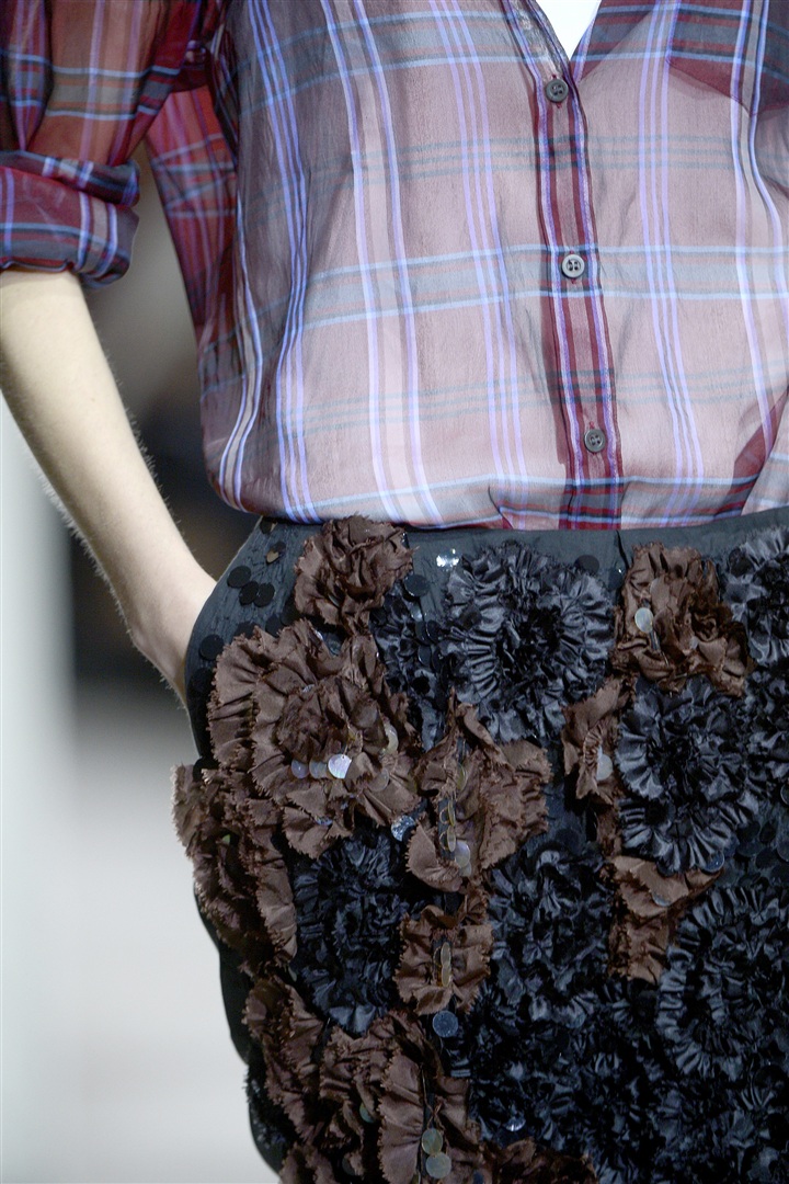 Dries Van Noten 2013 İlkbahar/Yaz Detay