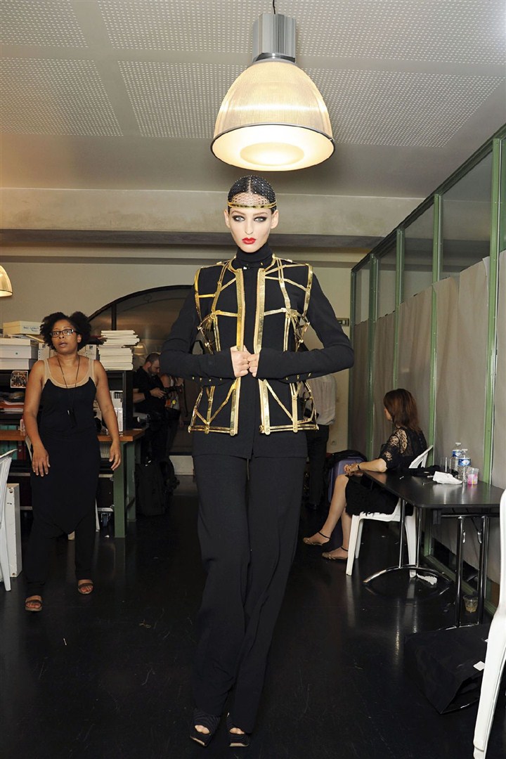 Jean Paul Gaultier 2012-2013 Sonbahar/Kış Couture Çekim Arkası