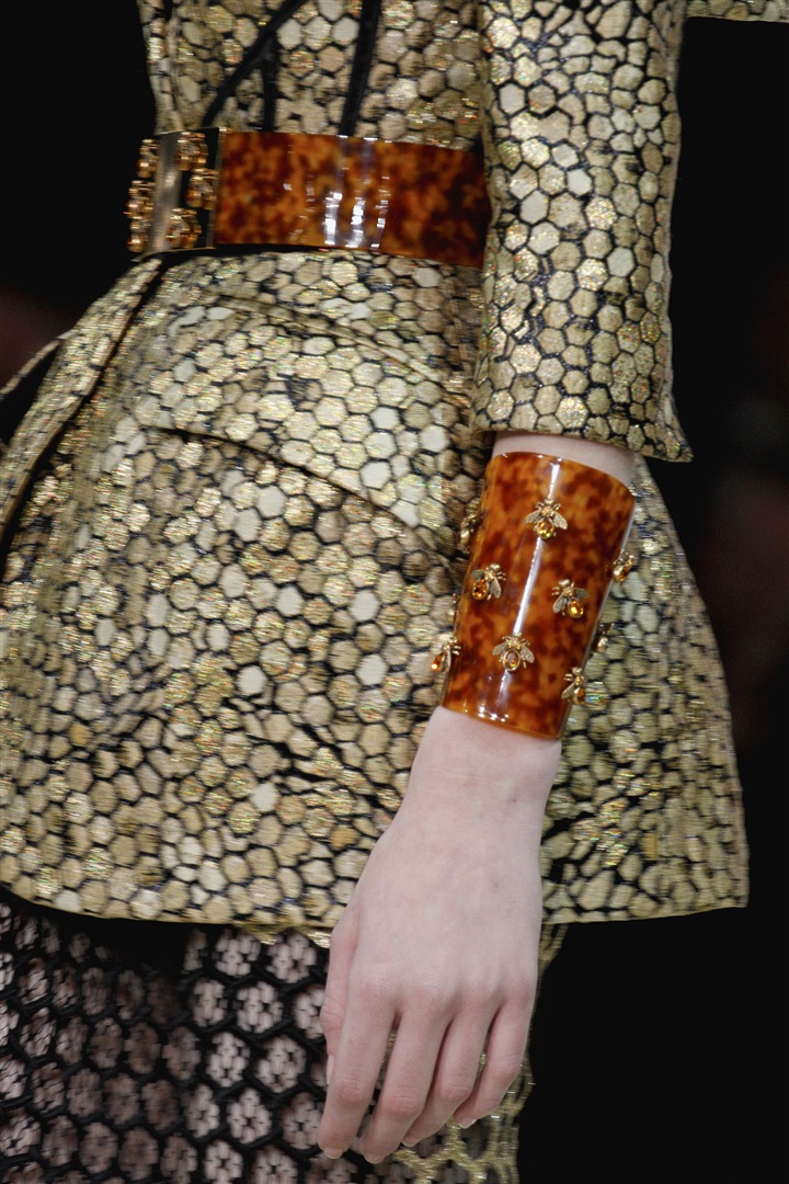 Alexander McQueen 2013 İlkbahar/Yaz Detay