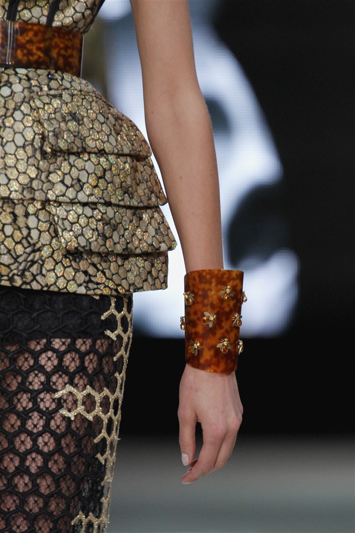 Alexander McQueen 2013 İlkbahar/Yaz Detay