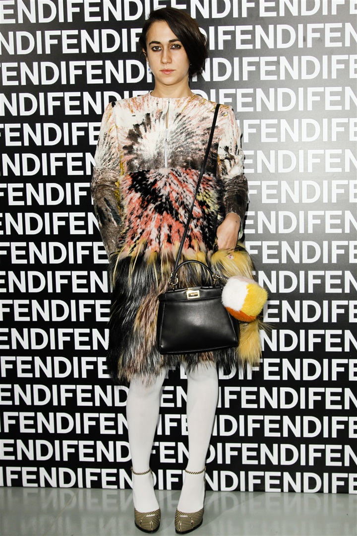 Fendi 2013-2014 Sonbahar/Kış Ön Sıradakiler