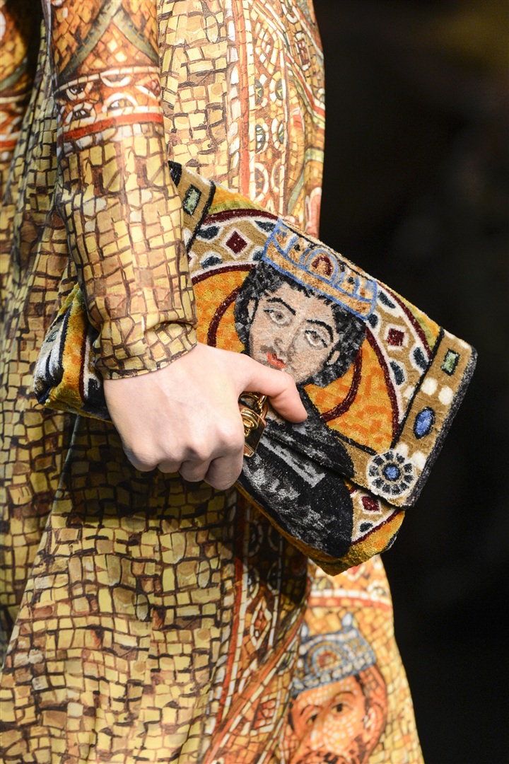 Dolce & Gabbana 2013-2014 Sonbahar/Kış Detay