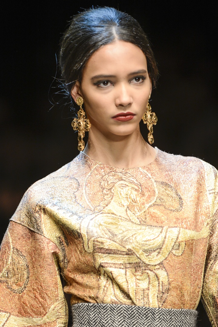 Dolce & Gabbana 2013-2014 Sonbahar/Kış Detay