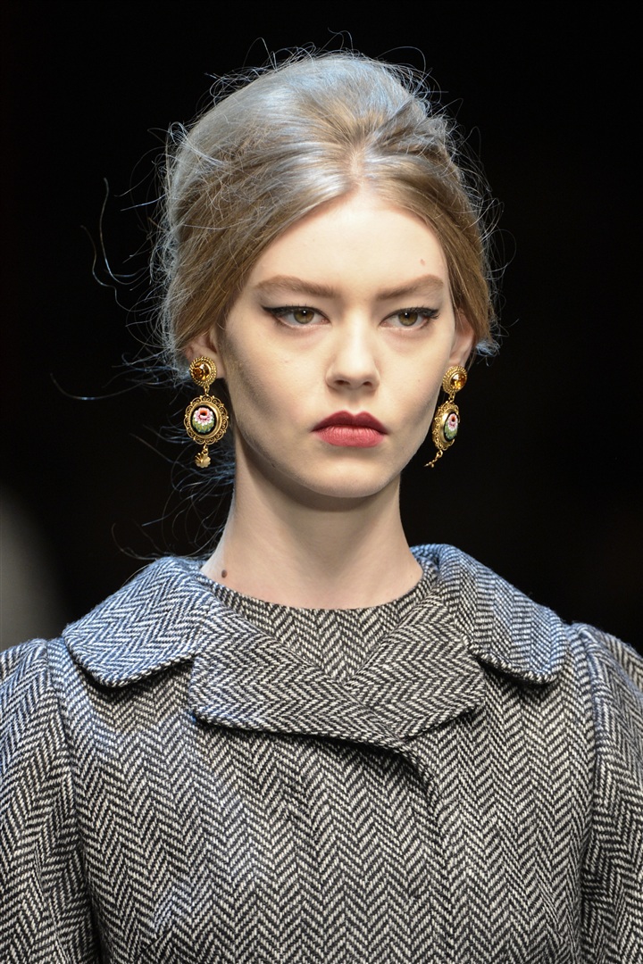 Dolce & Gabbana 2013-2014 Sonbahar/Kış Detay