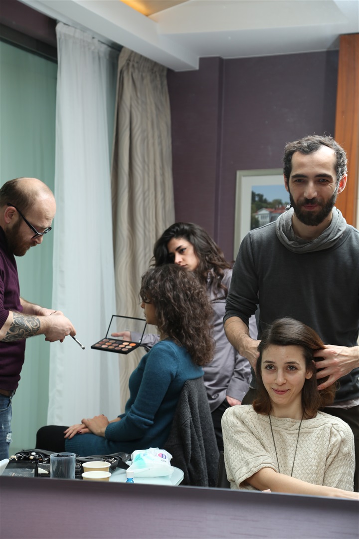 Çekim arkası: Renkli rüyalar oteli (Mart 2013)