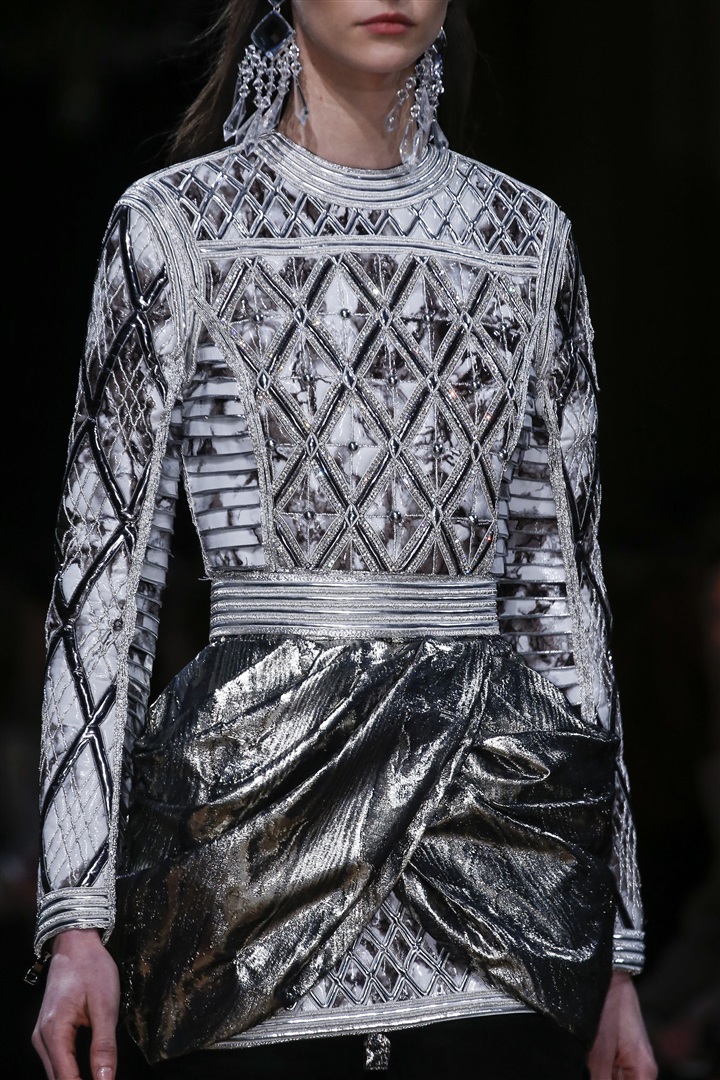 Balmain 2013-2014 Sonbahar/Kış Detay