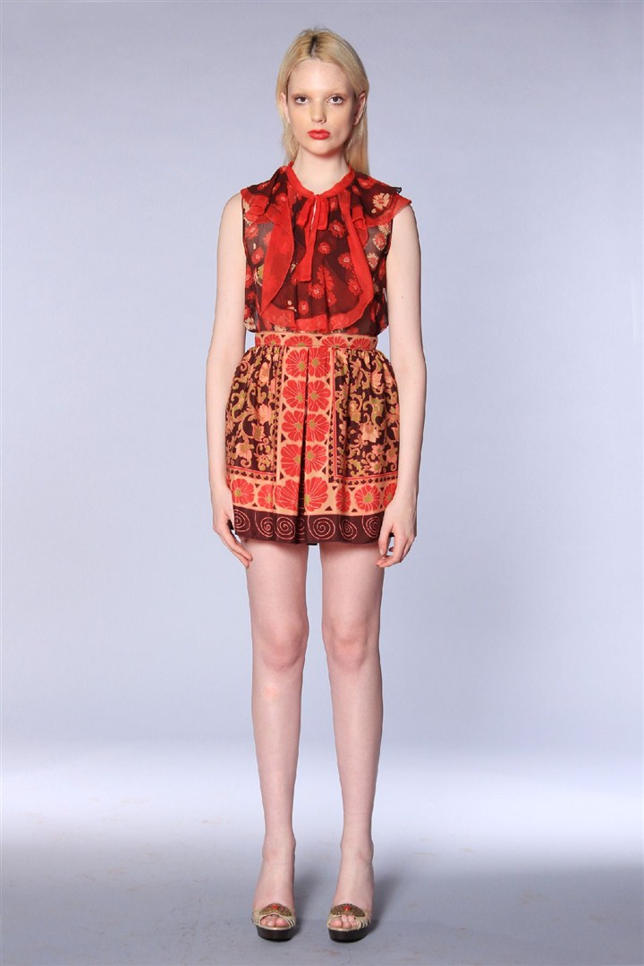 Anna Sui 2013 Resort