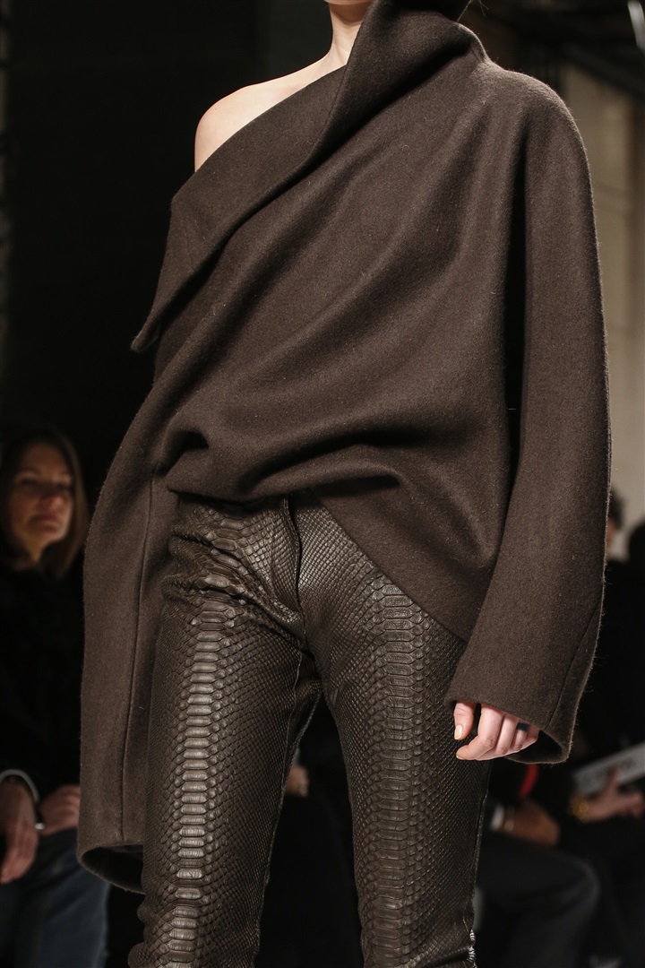 Haider Ackermann 2013-2014 Sonbahar/Kış Detay