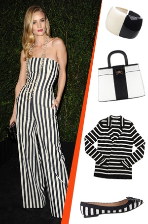 Tanıtım - Marks & Spencer'la Rosie Huntington'ın siyah beyaz stil şifreleri 