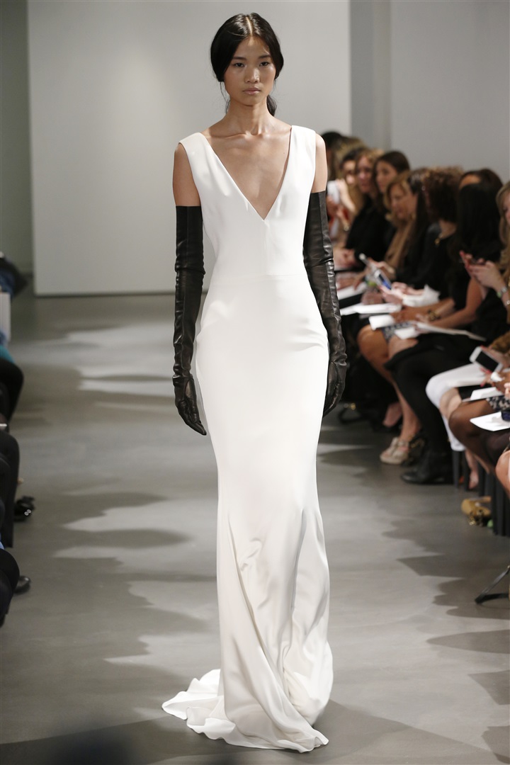 Vera Wang 2014 İlkbahar/Yaz Gelinlik