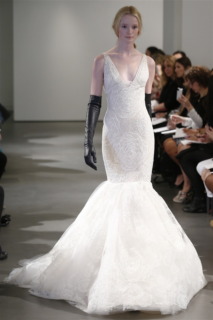 Vera Wang 2014 İlkbahar/Yaz Gelinlik