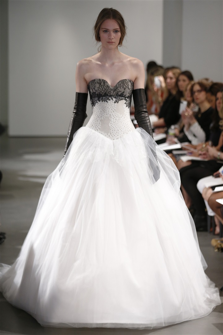 Vera Wang 2014 İlkbahar/Yaz Gelinlik