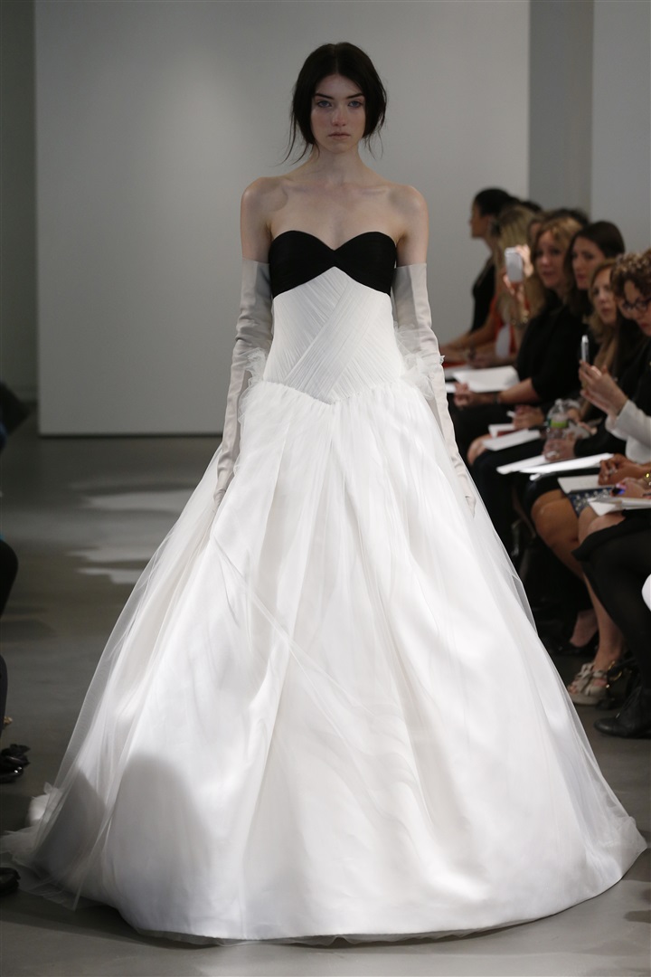 Vera Wang 2014 İlkbahar/Yaz Gelinlik