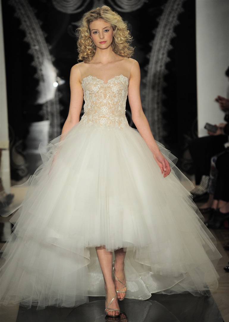 Reem Acra 2014 İlkbahar/Yaz Gelinlik