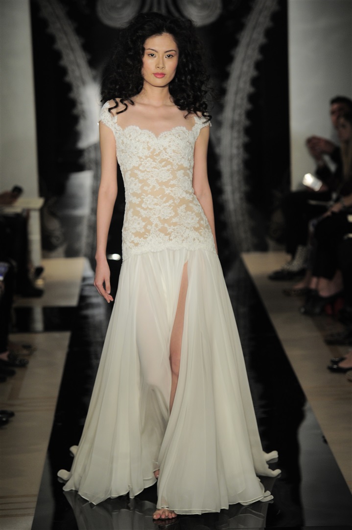 Reem Acra 2014 İlkbahar/Yaz Gelinlik