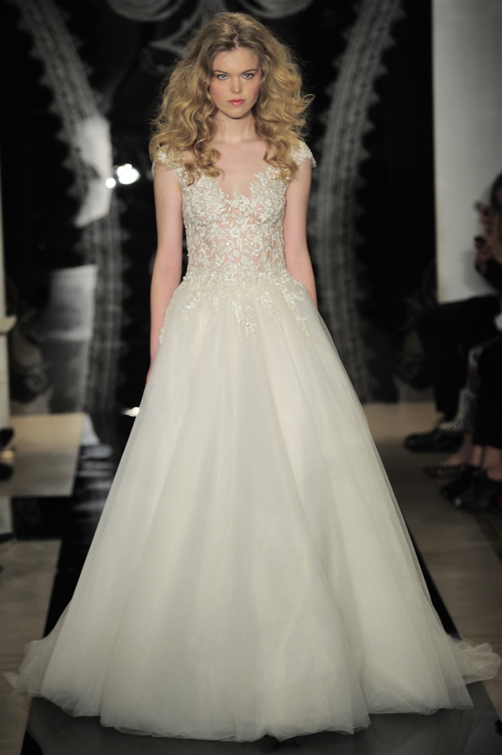 Reem Acra 2014 İlkbahar/Yaz Gelinlik