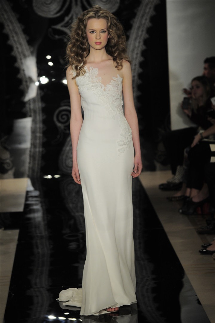 Reem Acra 2014 İlkbahar/Yaz Gelinlik