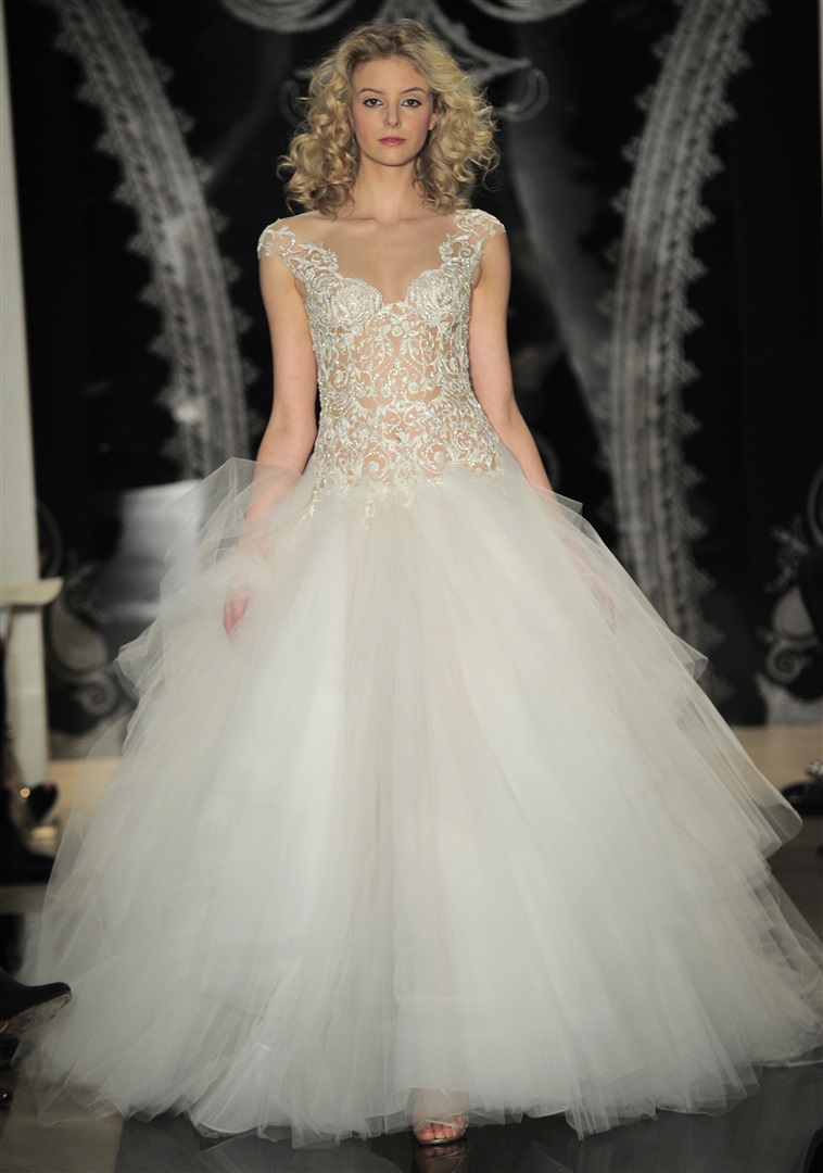 Reem Acra 2014 İlkbahar/Yaz Gelinlik