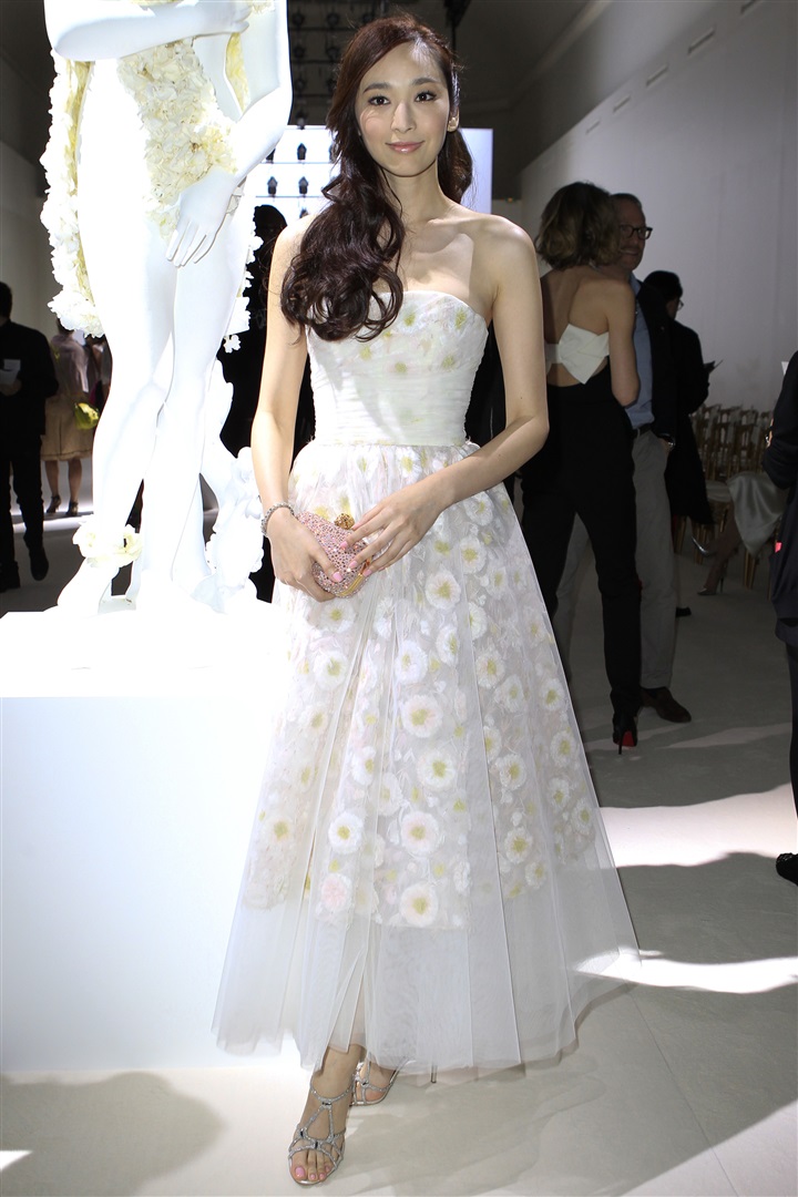 Giambattista Valli 2013-2014 Sonbahar/Kış Couture Ön Sıradakiler