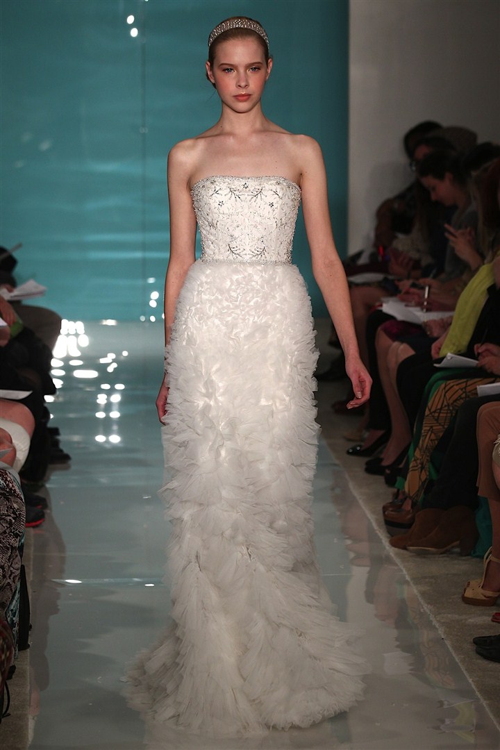 Reem Acra 2013 İlkbahar/Yaz Gelinlik 