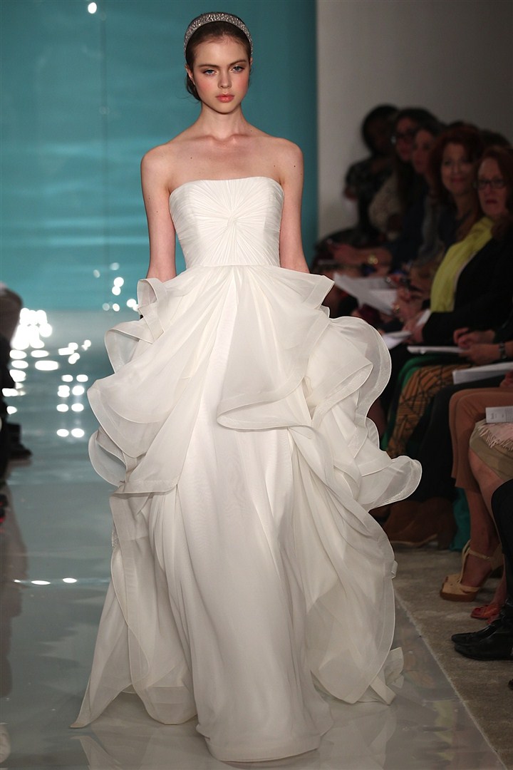 Reem Acra 2013 İlkbahar/Yaz Gelinlik 