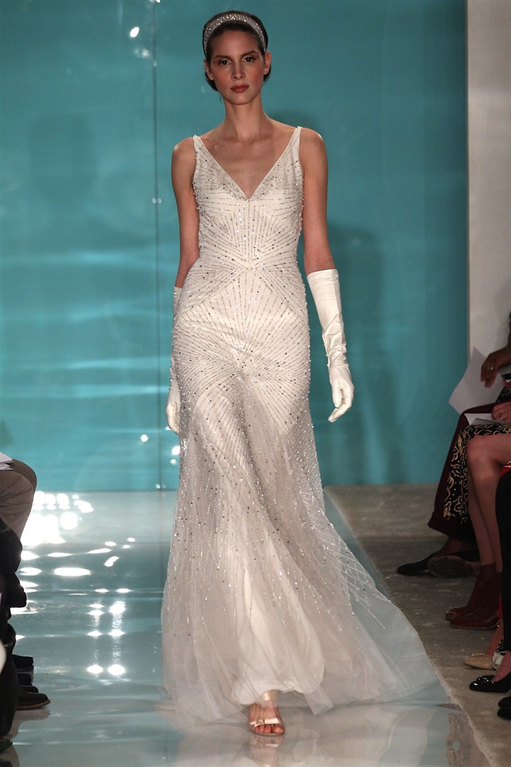 Reem Acra 2013 İlkbahar/Yaz Gelinlik 