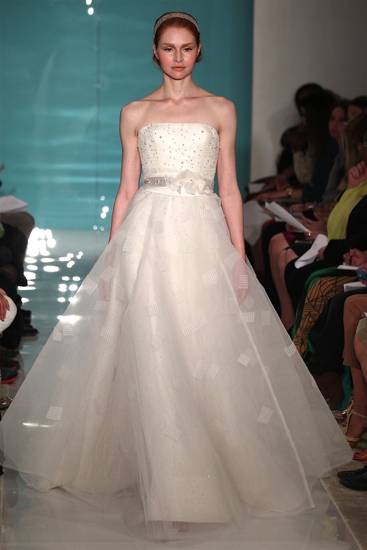 Reem Acra 2013 İlkbahar/Yaz Gelinlik 